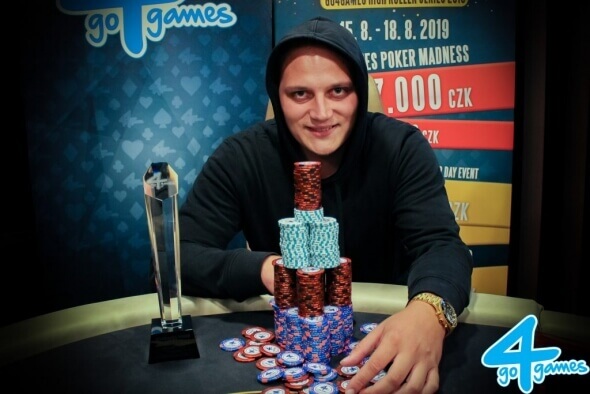 Šampionem srpnové Go4Games Poker Madness je Roman Nečas s odměnou 80 000 Kč a tiketem do SHR